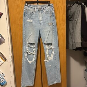 American eagle high rise 90s boyfriend  jeans